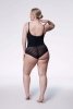 Julimex Body 119 Mesh Body Open Biust Czarne